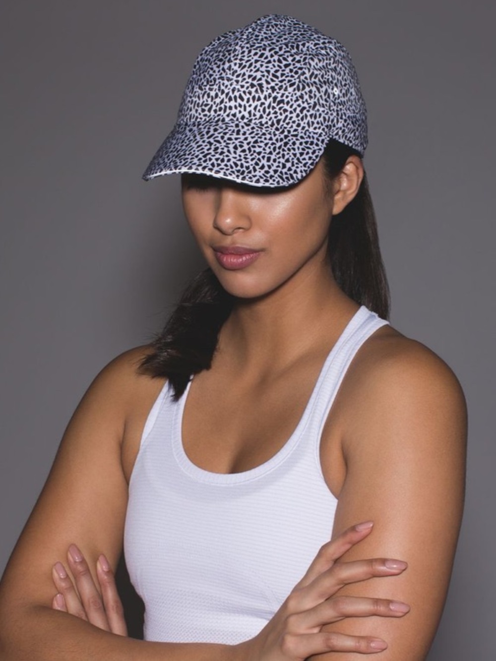 LULULEMON Race To Place Run Hat 2.0 Speckled Performance Baseball Cap